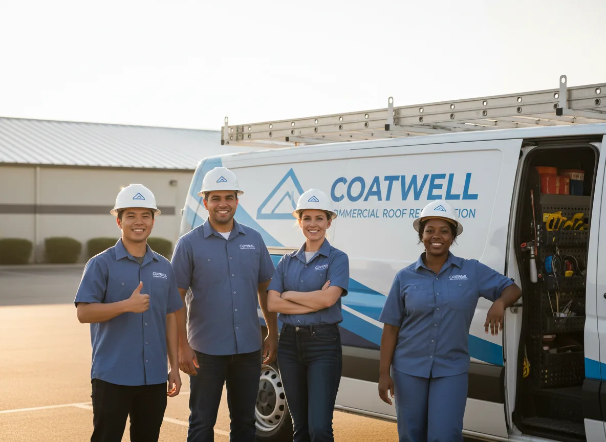 Commercial roof coating company in Walls, MS